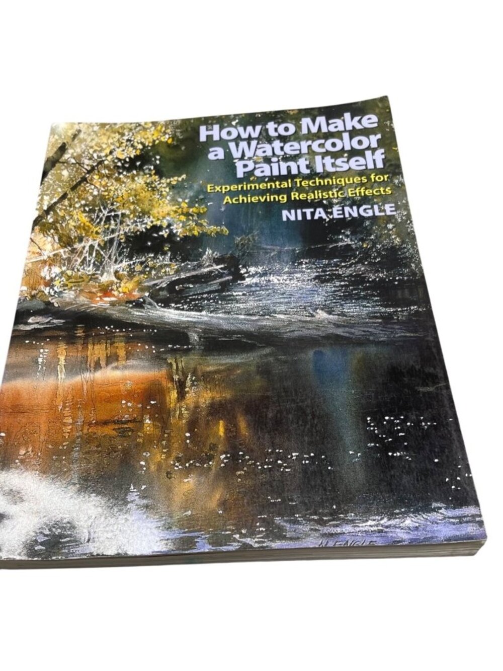 How To Make A Watercolor Paint Itself By Nita Engle Paperback book English READ